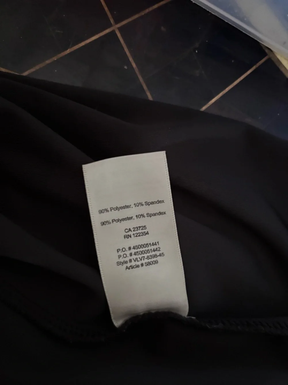 Wilfred Klum Black Long-Sleeve Velvet Wrap Dress - Picture 8 of 8